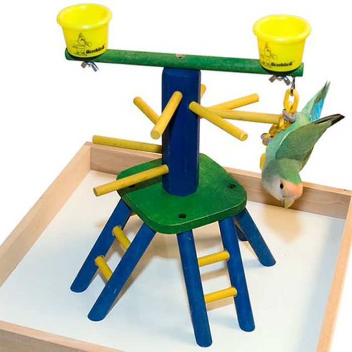 Acrobird Toddler Pyramid 14" Play Stand