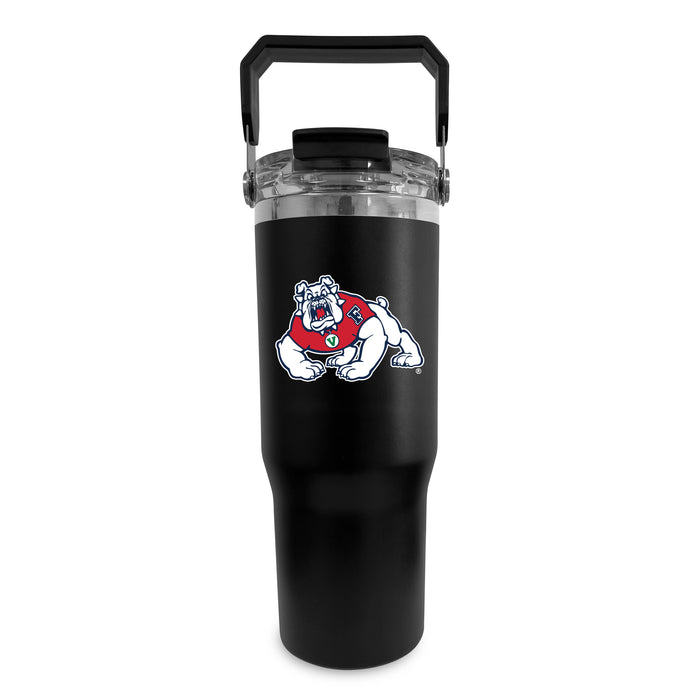 Fresno State Bulldogs 32oz Stainless Bucket Handle Tumbler