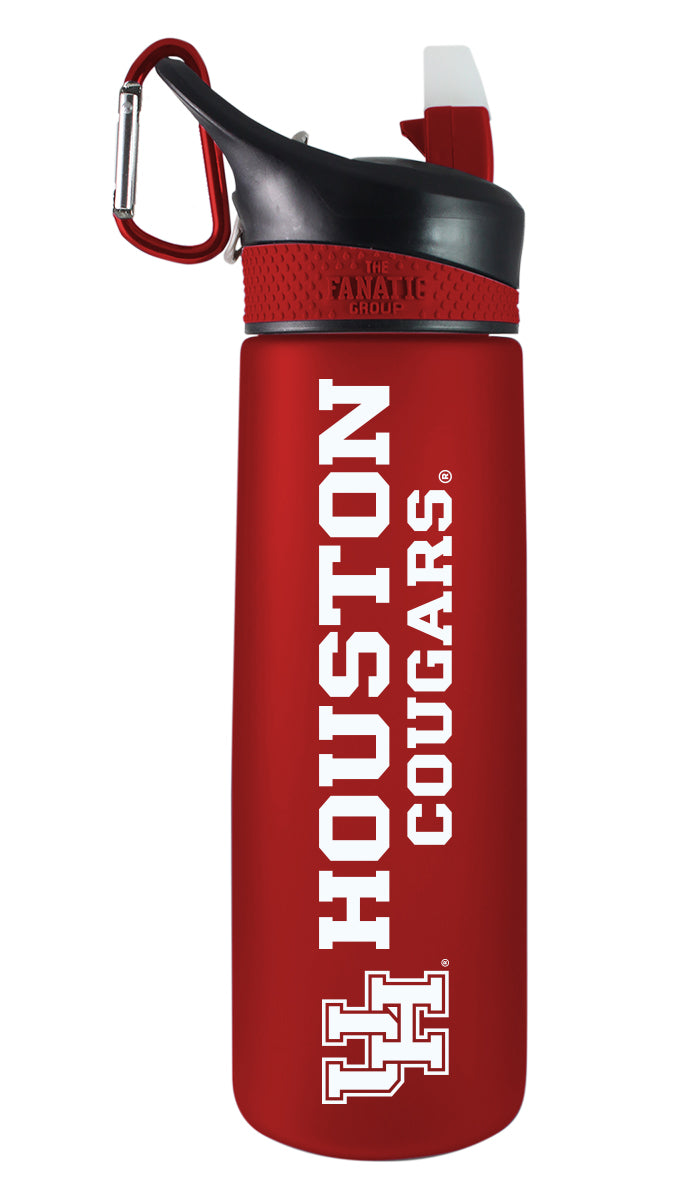 Houston 24oz. Frosted Sport Bottle - Primary Logo & Wordmark