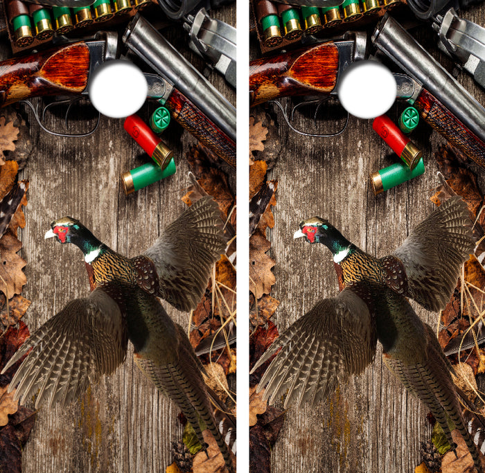 Pheasant Hunting Cornhole Design