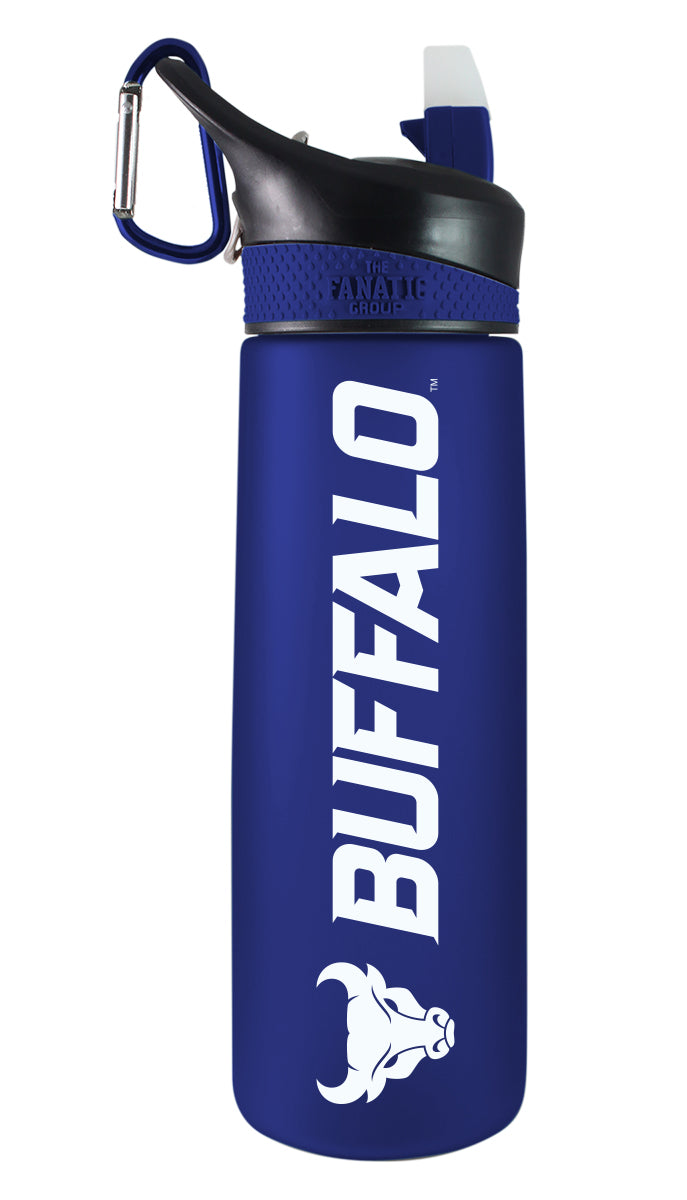SUNY Buffalo 24oz. Frosted Sport Bottle - Mascot Logo & Wordmark