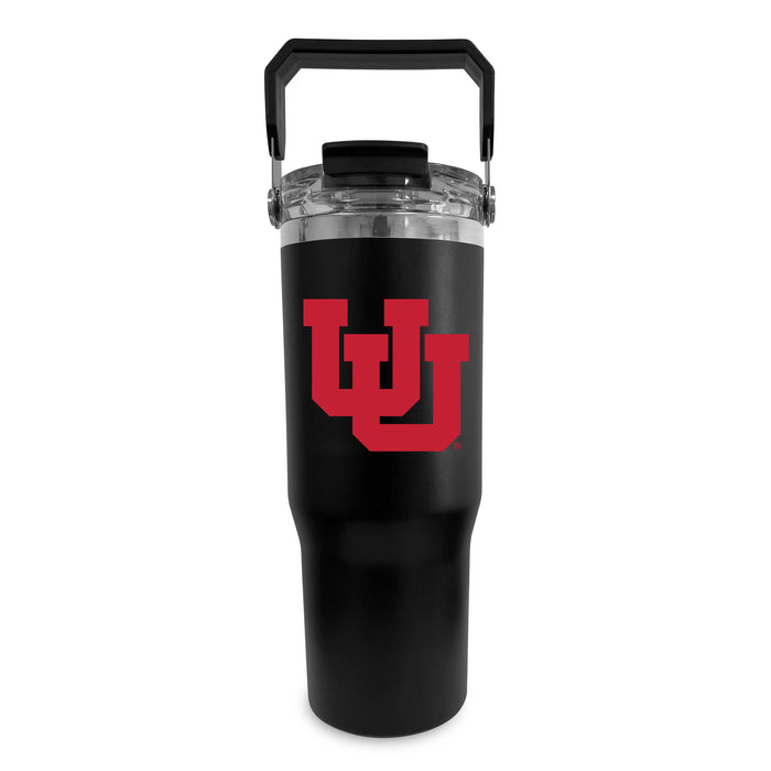 Utah Utes 32oz Stainless Bucket Handle Tumbler