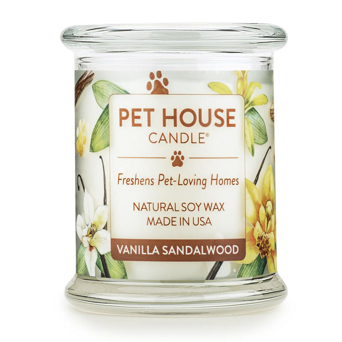 Vanilla Sandalwood Pet House Candle
