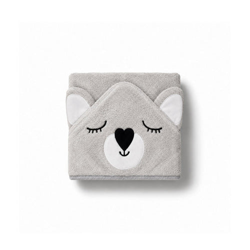 100% Bamboo Hooded Towel - Koala
