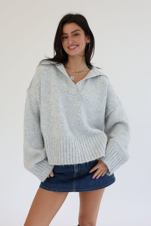 Lizzie Sweater in Grey