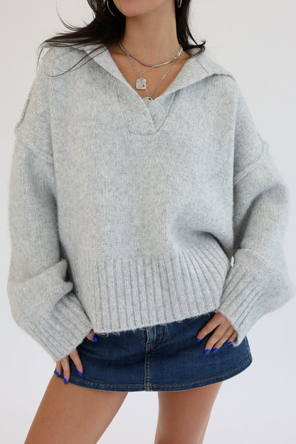 Lizzie Sweater in Grey