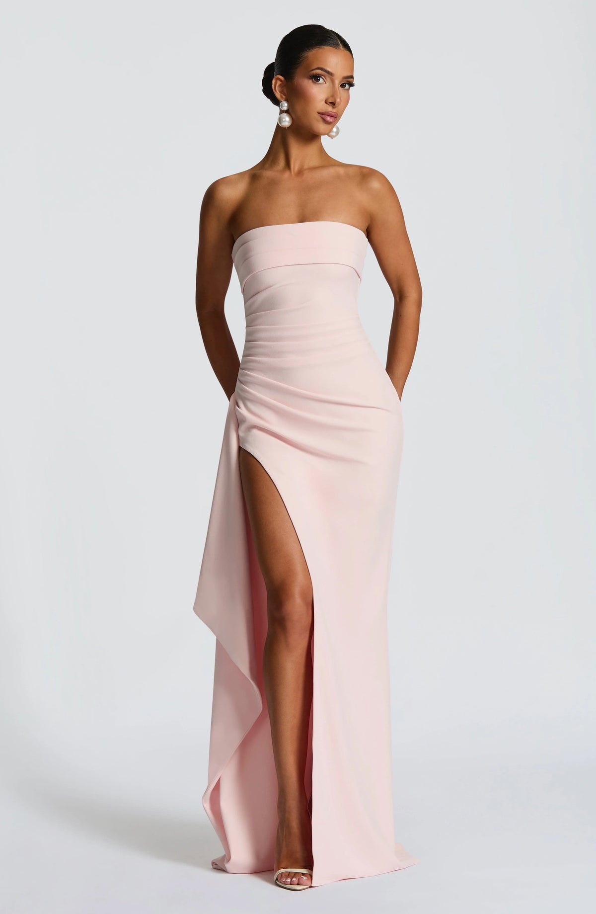 Zafira Maxi Dress - Blush