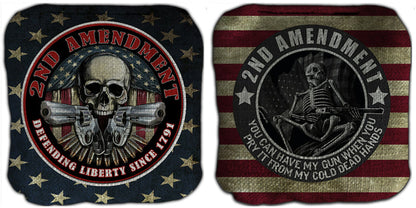 2nd Amendment Cornhole Bags Set of 8
