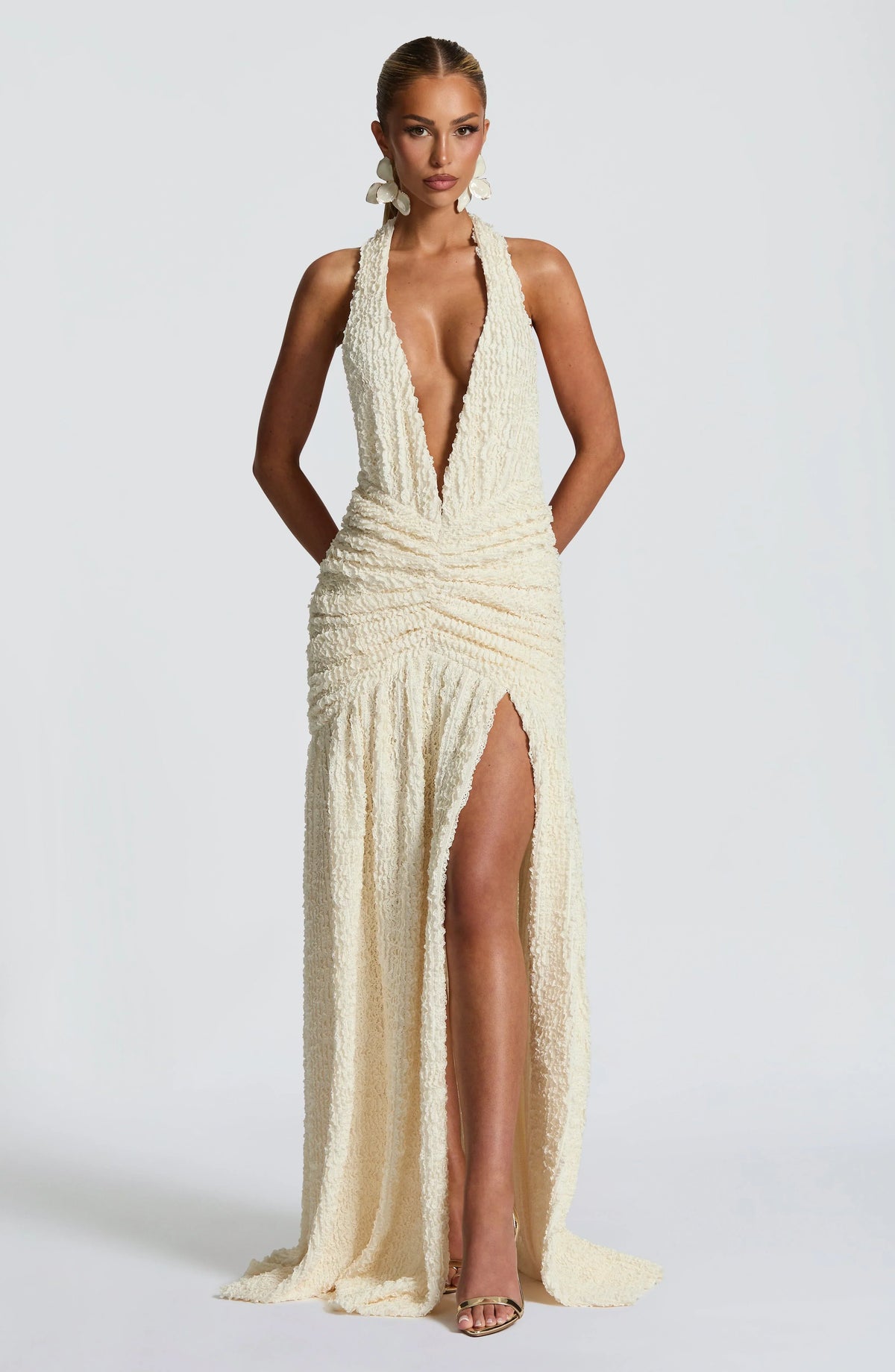 Minerva Maxi Dress - Ivory