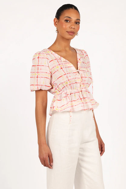 Pippi Top - Sunset Check