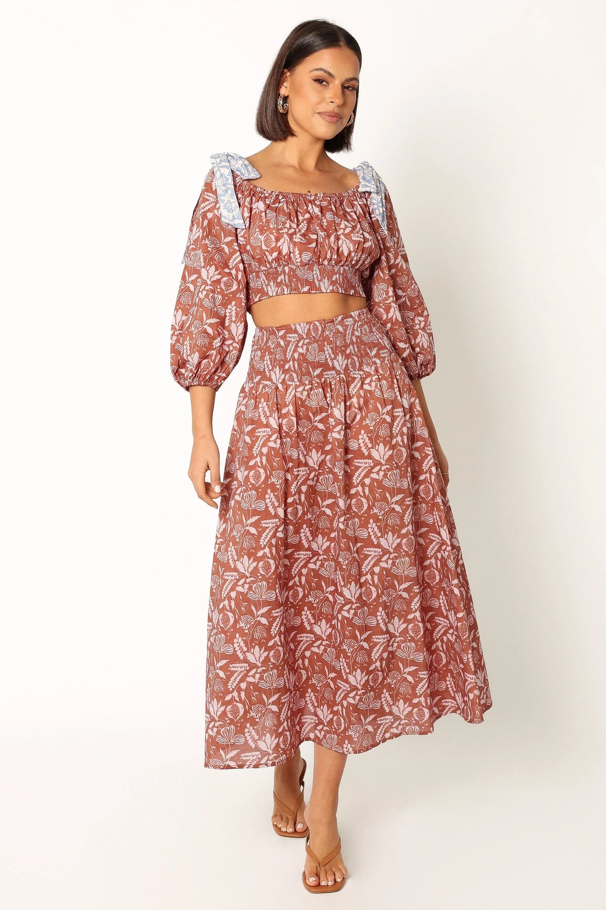 Maryette Top - Cinnamon