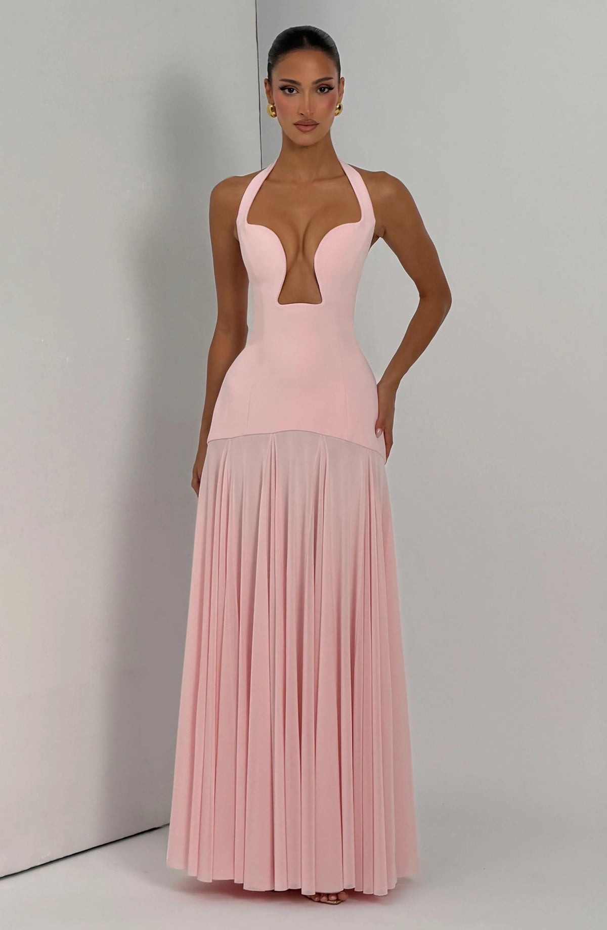 Cyrene Maxi Dress - Blush