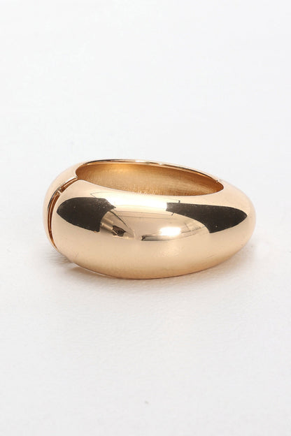 Blessed Rounded Chunk Bangle Gold