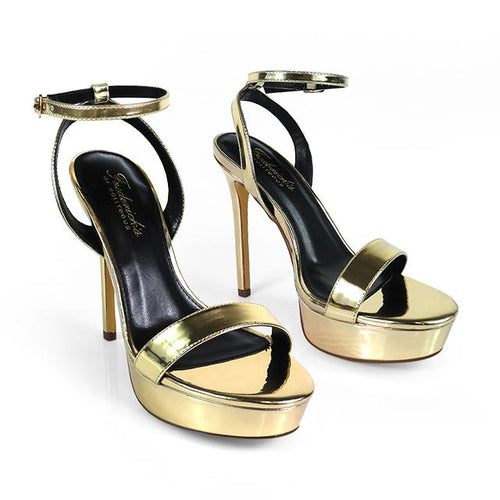 Luxury Cupid Heels Gold