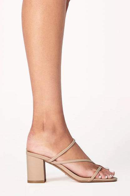 BiLLiNi Yazmin Block Heel Nude