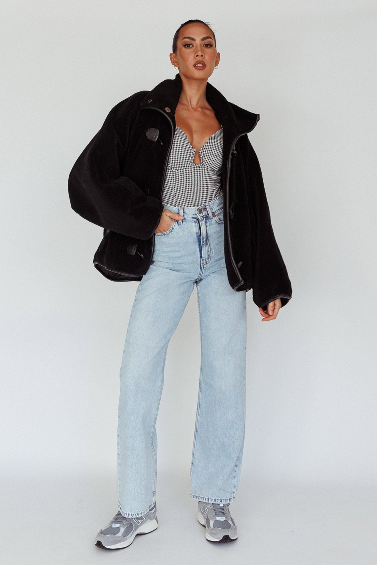 Cambra Toggle Jacket Black