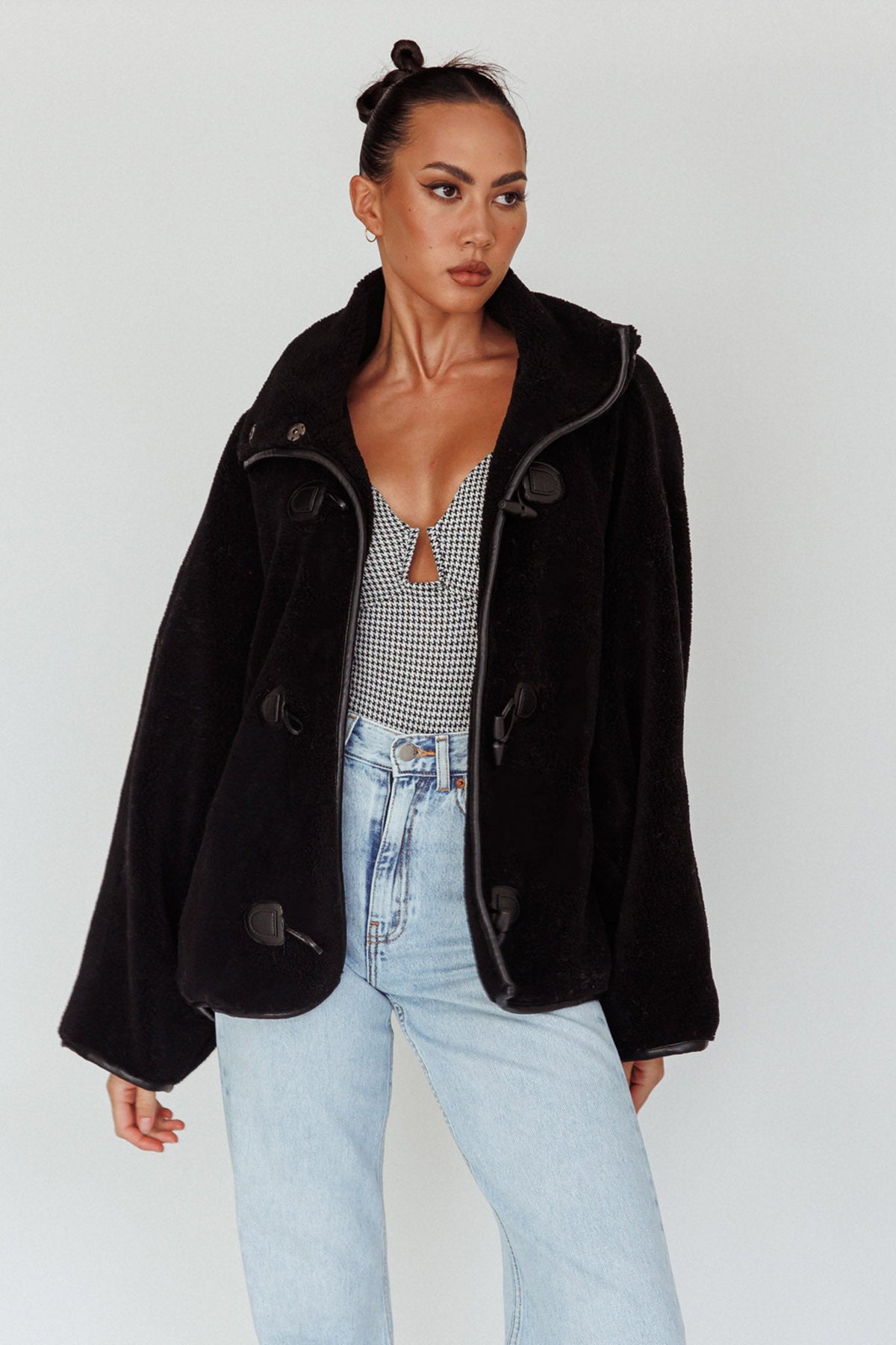 Cambra Toggle Jacket Black