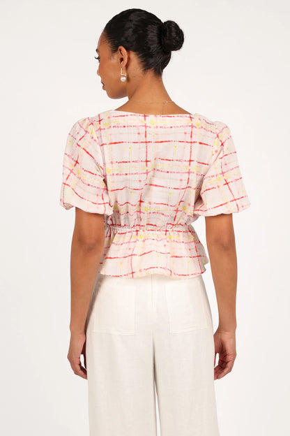Pippi Top - Sunset Check