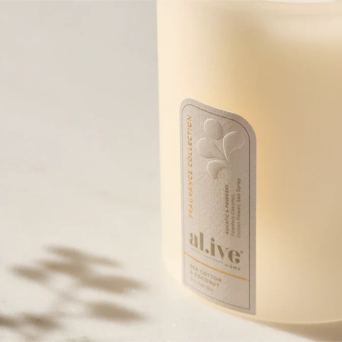 al.ive Soy Candle - Apricot & Sweet Fig