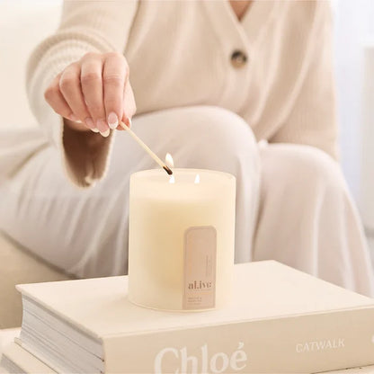 al.ive Soy Candle - Sea Cotton & Coconut