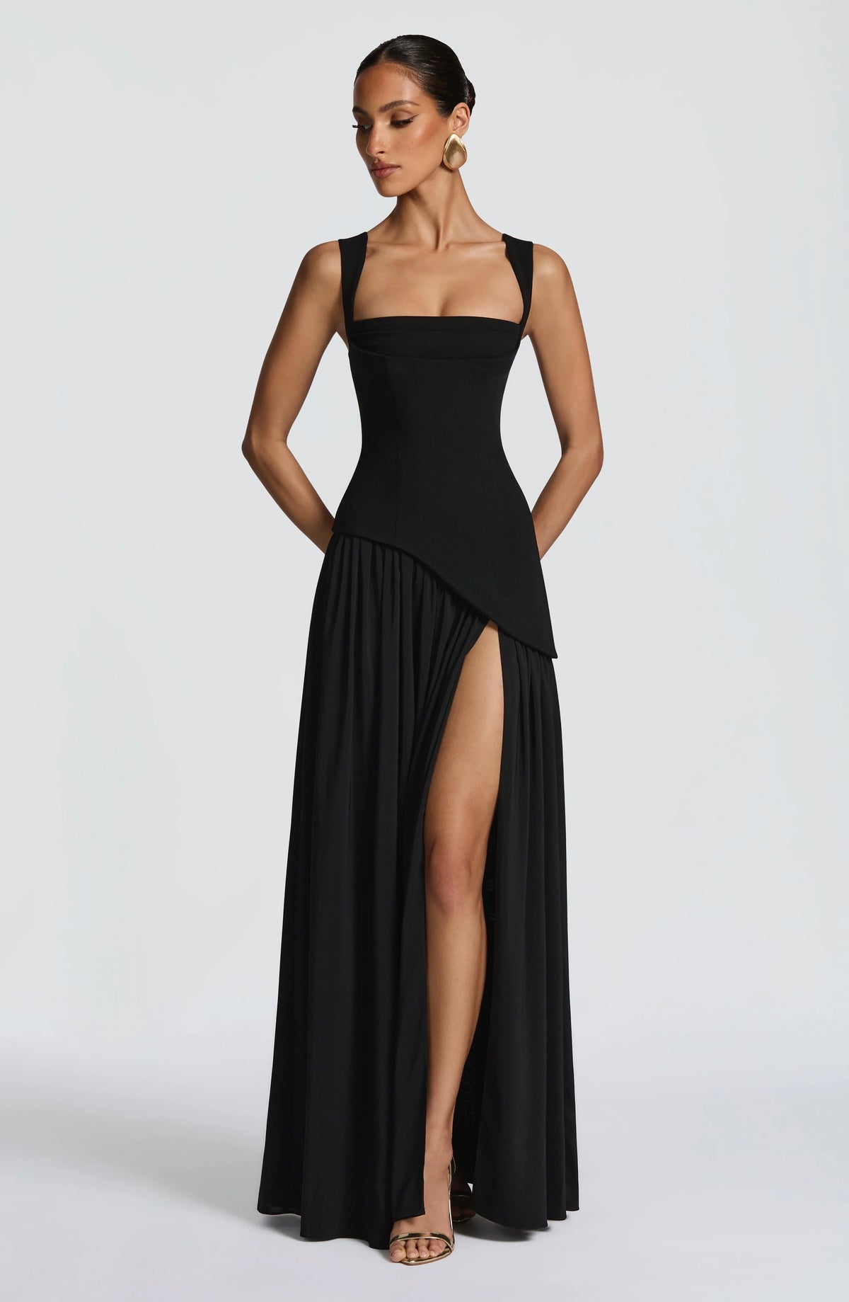 Tullulah Maxi Dress - Black