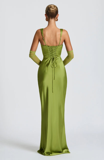 Calanthe Maxi Dress - Olive