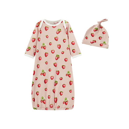 BA - Bamboo NB Gown & Hat (pattern options)
