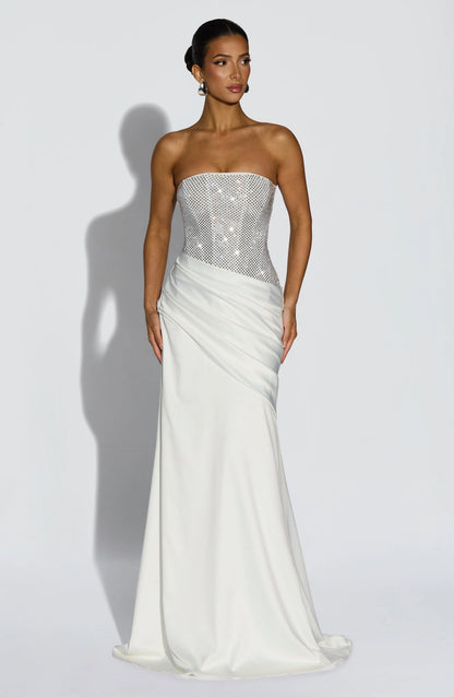 Celestia Maxi Dress - Ivory