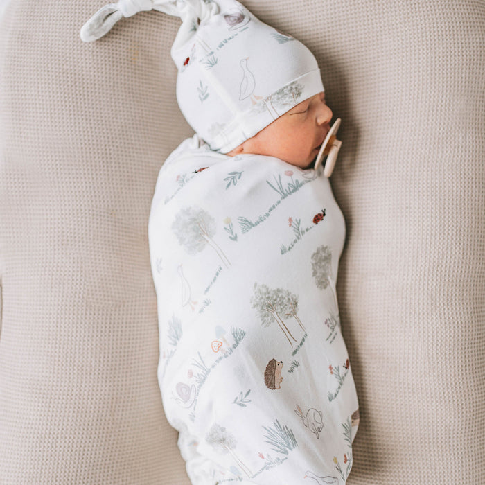 Bamboo Luxe Swaddle Set - Forest Fable