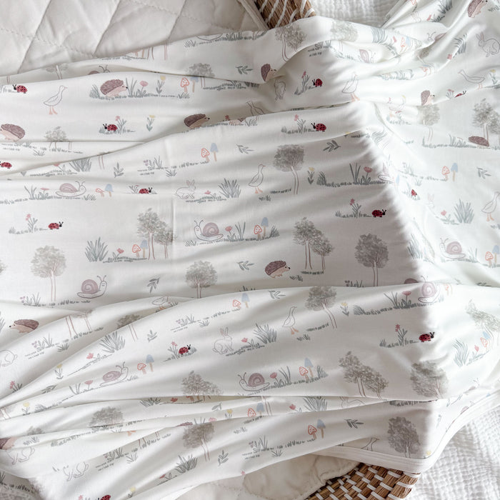 Bamboo Luxe Swaddle Set - Forest Fable