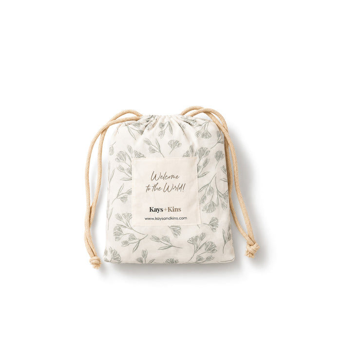 Bamboo Luxe Swaddle Set - Leafscape