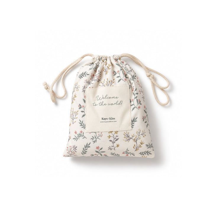 Bamboo Luxe Swaddle Set - Petite Blossom