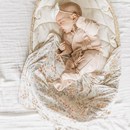 Bamboo Luxe Swaddle Set - Secret Garden