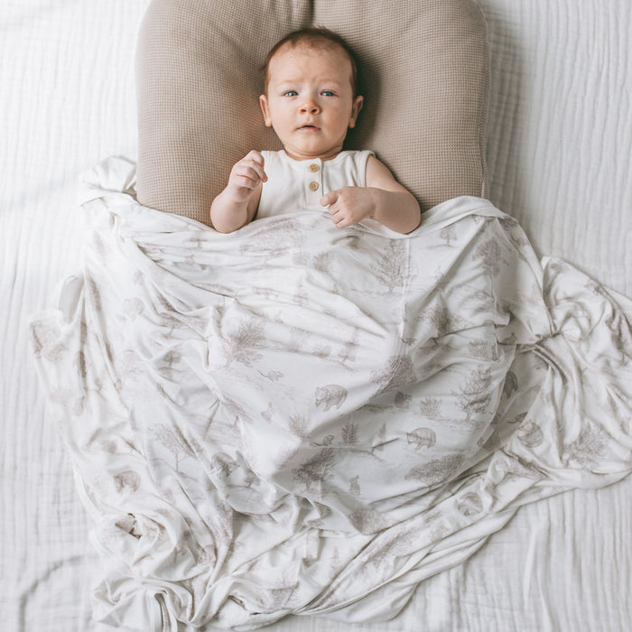 Bamboo Luxe Swaddle Set - Woodland Whimsy