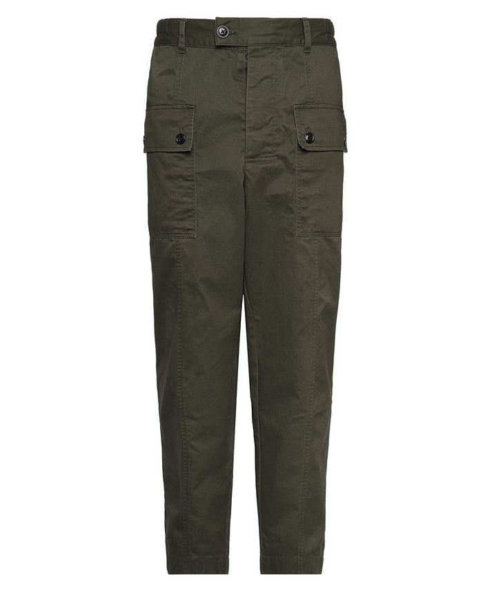 Barbour x Maison Kitsuné Cargo Trousers Uniform Green