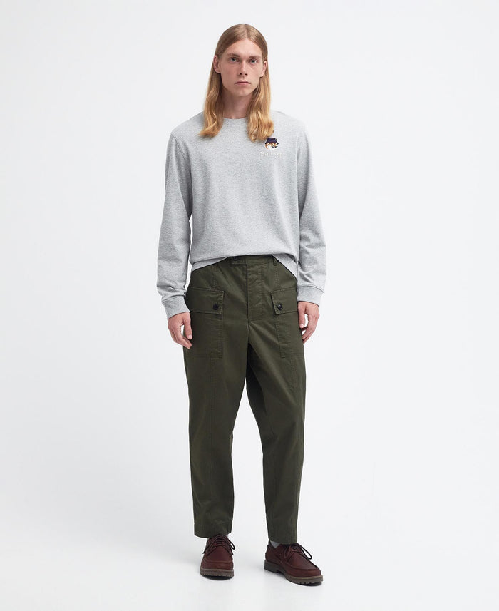 Barbour x Maison Kitsuné Cargo Trousers Uniform Green