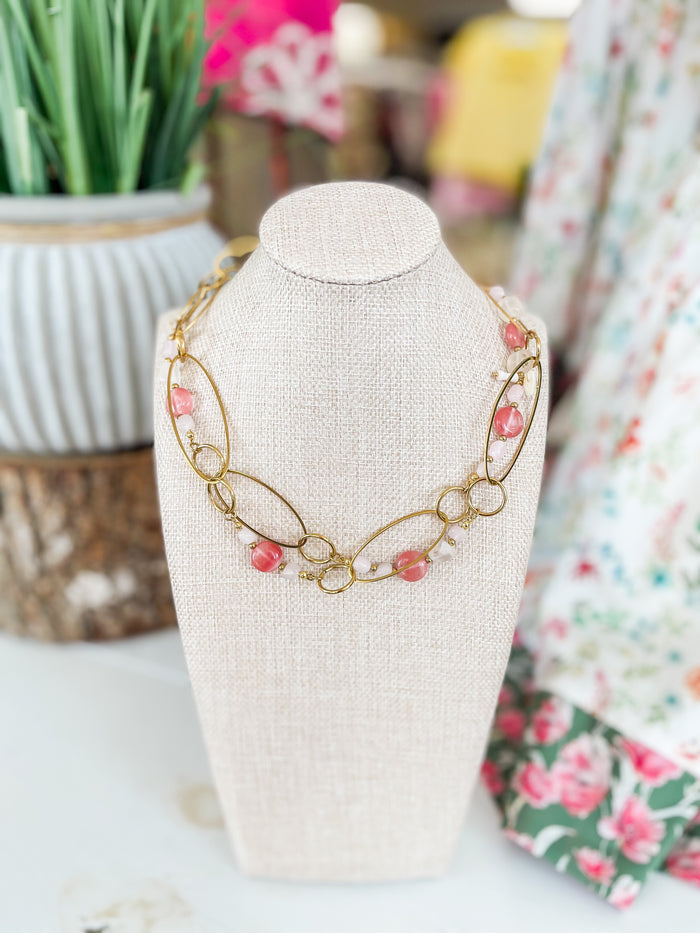 Blush Loops Necklace
