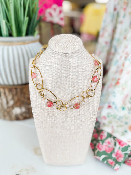 Blush Loops Necklace