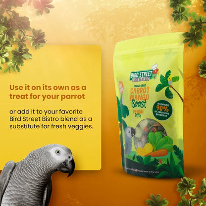 Carrot Mango Boost - Parrot Veggies Mix, 2 oz