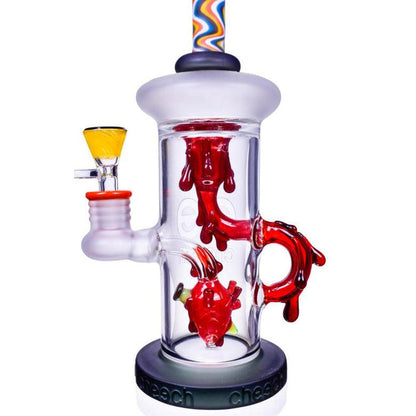 Cheech Glass 12" Beating Heart Dab Rig