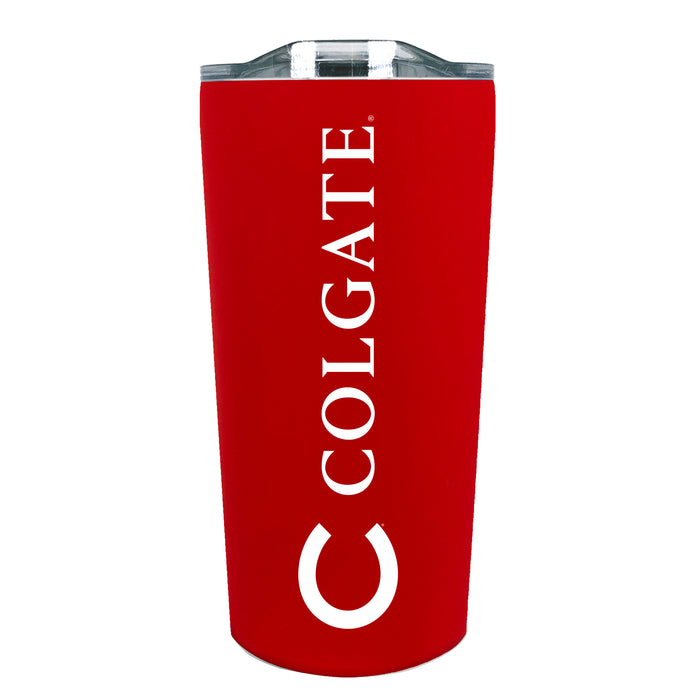 Colgate Red Raiders 18oz Stainless Soft Touch Tumbler