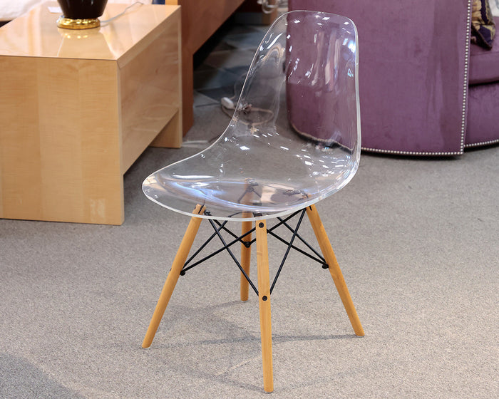 Contemporary Acrylic Office Chair