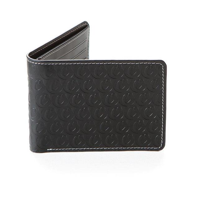Cookies Embossed Billfold Leather Wallet