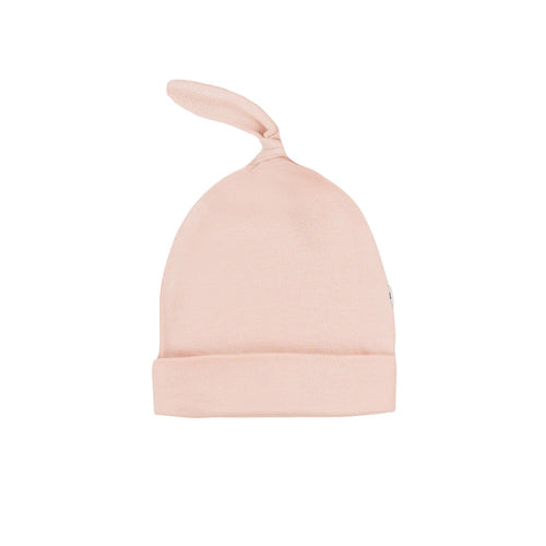 Cosy Knot Hat - Dusty Blushwood