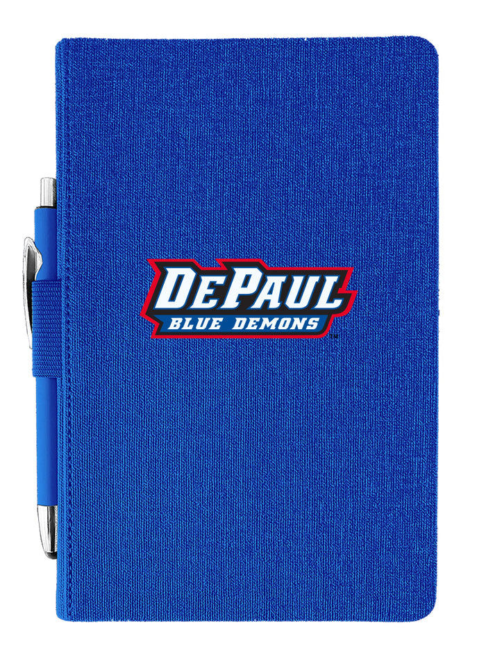 DePaul University Journal with Pen - Wordmark