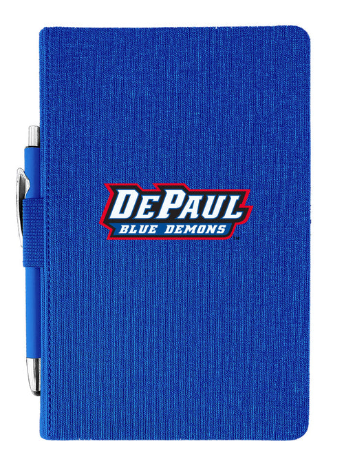 DePaul University Journal with Pen - Wordmark