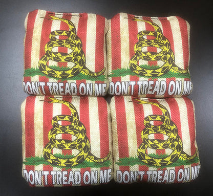 Don't Tread On Me Cornhole Bags Set of 4