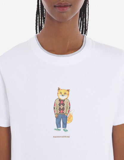Dressed Fox Regular Tee-shirt White