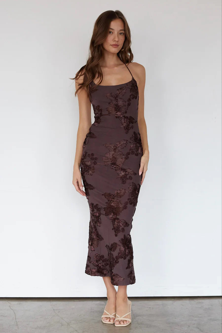 Tay Floral Midi Dress