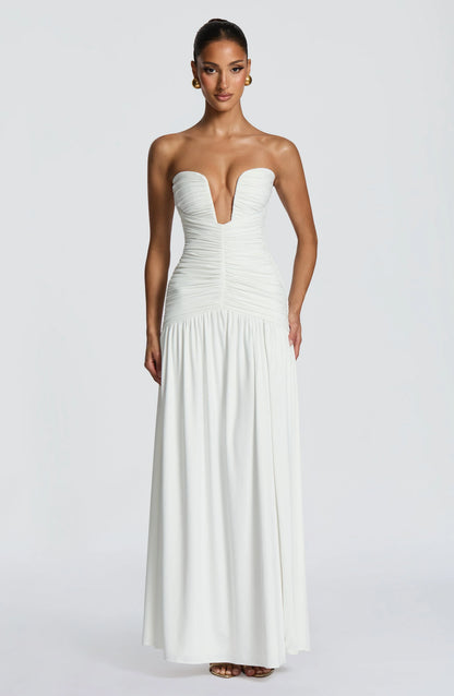 Junia Maxi Dress - White